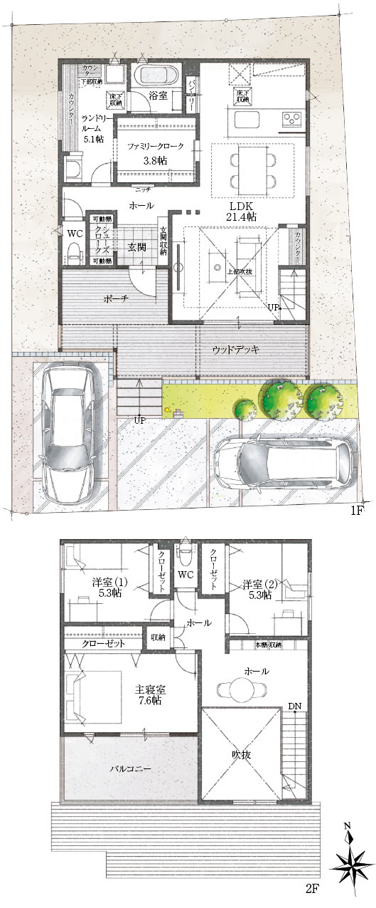 HOUSE PLAN No.11　区画図