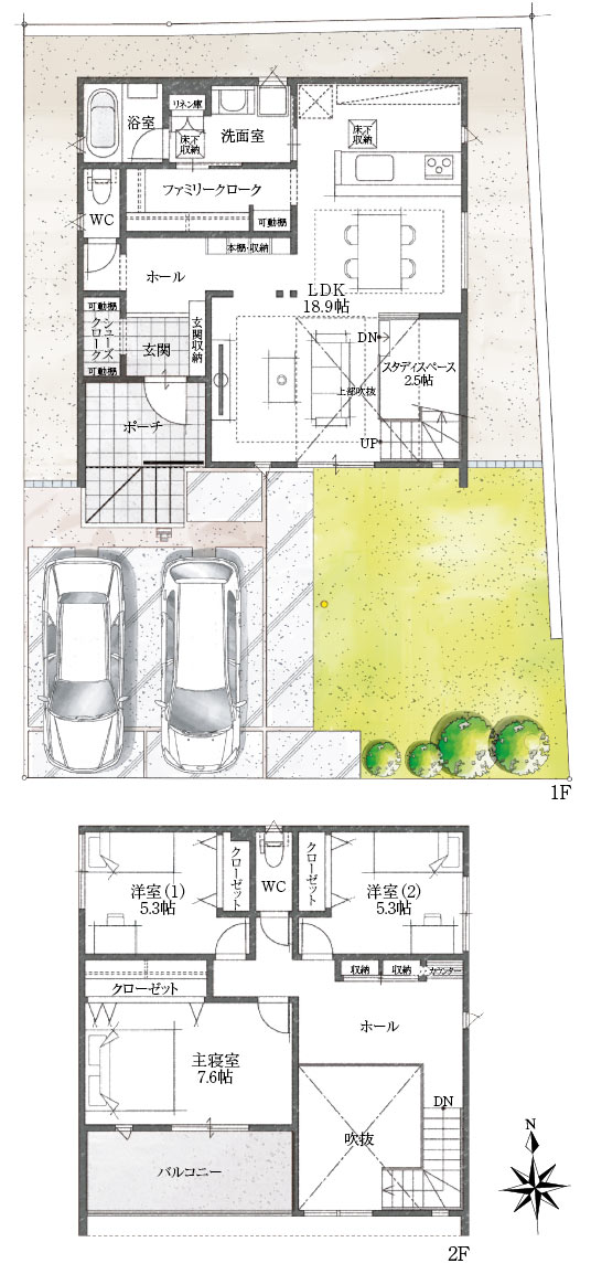 HOUSE PLAN No.12　区画図