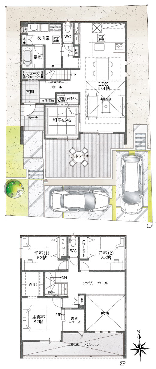 HOUSE PLAN No.13　区画図